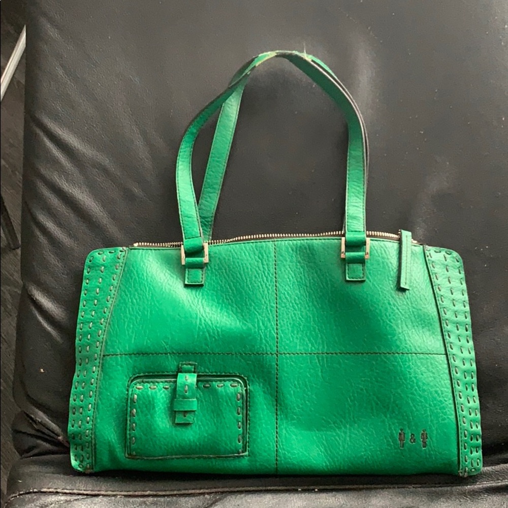 Vintage Matt & Nat bag (emerald green)